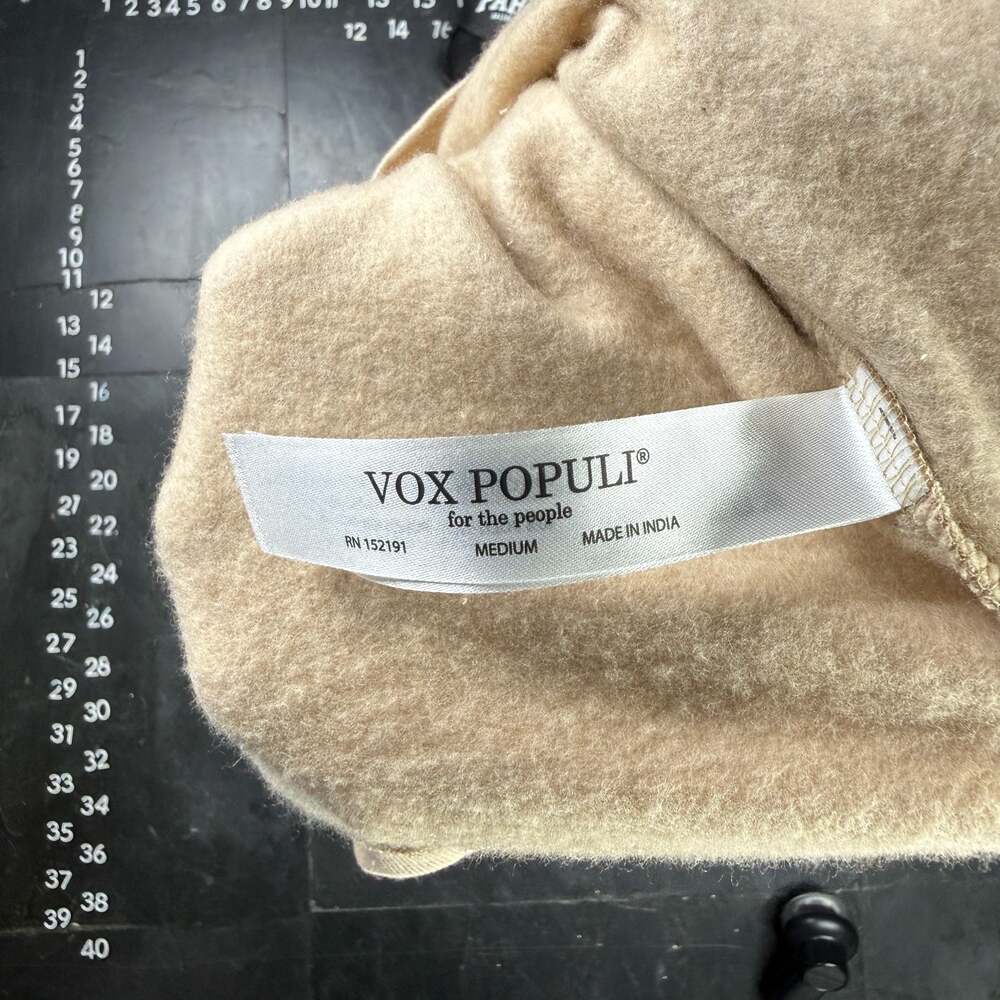 Vox Populi Chill Graphic Sweatshirt Tan Size Medium - Picture 5 of 6